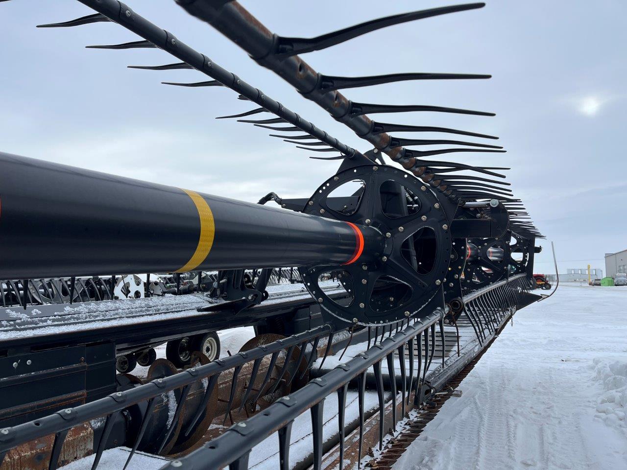 2009 MacDon D60-40 SK CNH-6 Header Draper