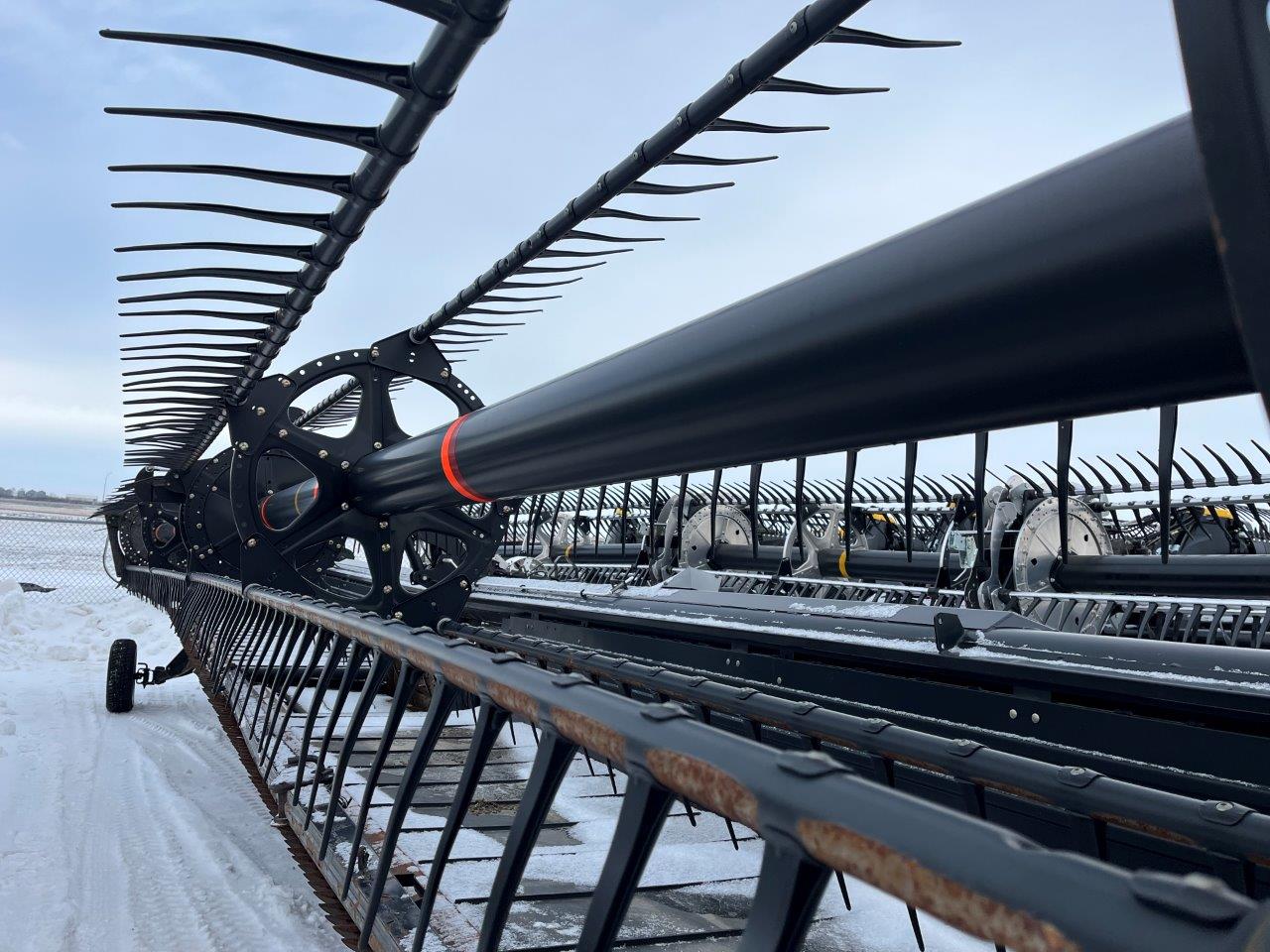 2009 MacDon D60-40 SK CNH-6 Header Draper