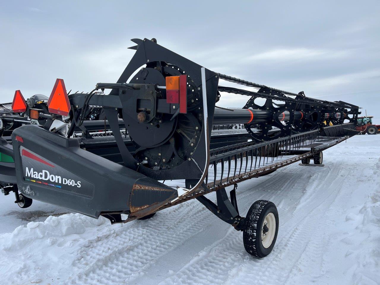 2009 MacDon D60-40 SK CNH-6 Header Draper