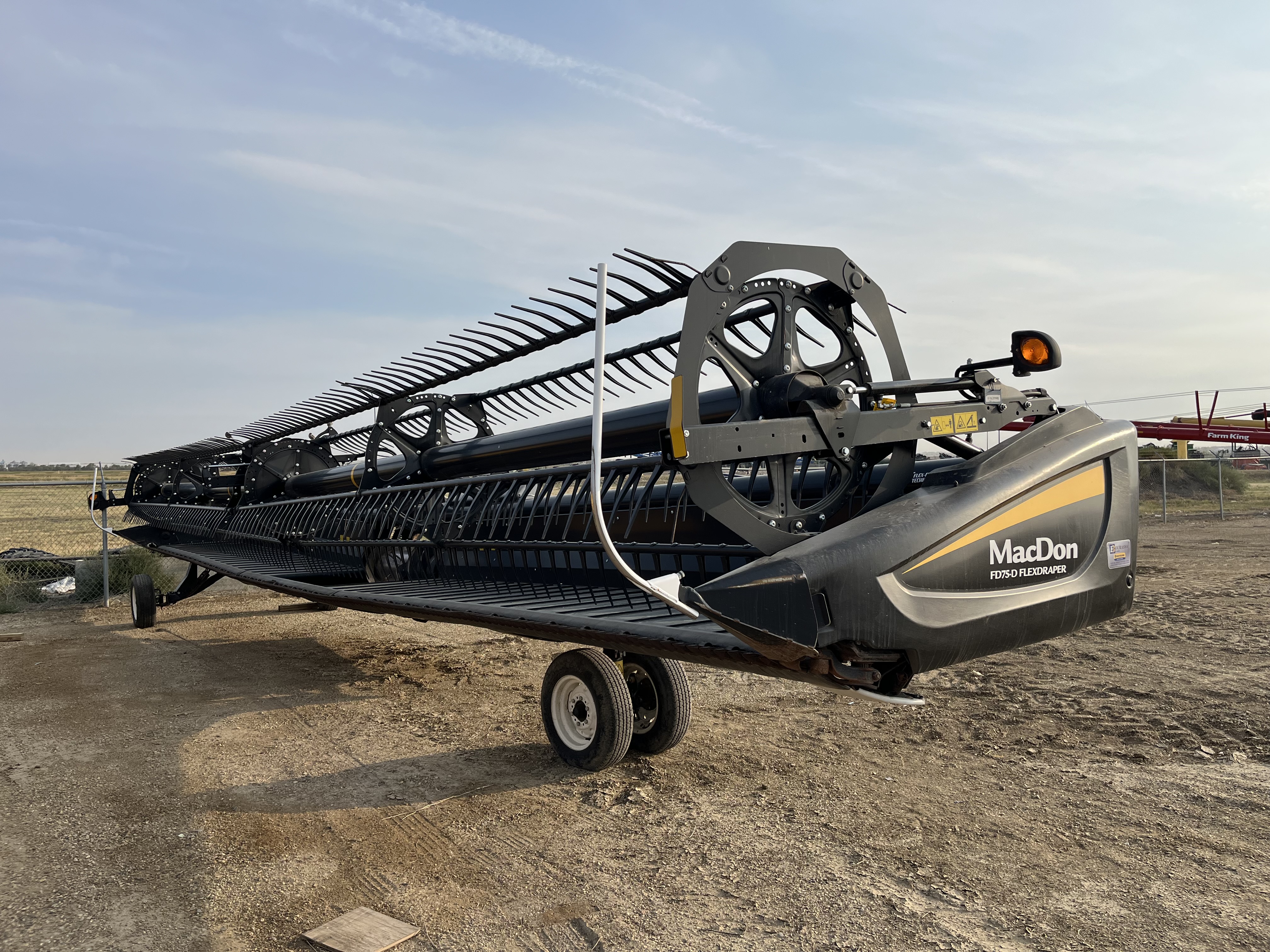 2018 MacDon FD75-45 DK CNH-21 Header Draper Flex