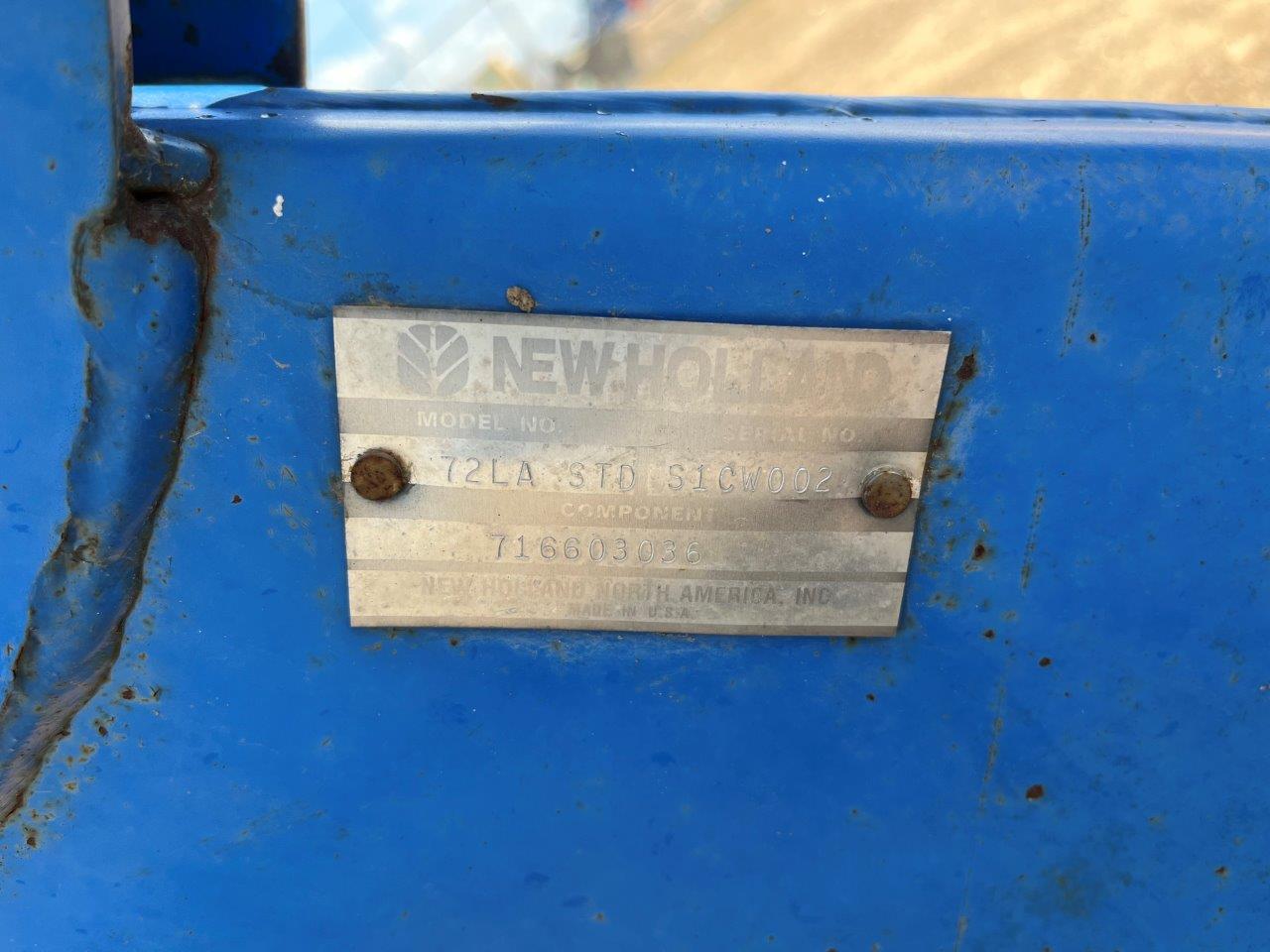 2001 New Holland 72LA Tractor Loader