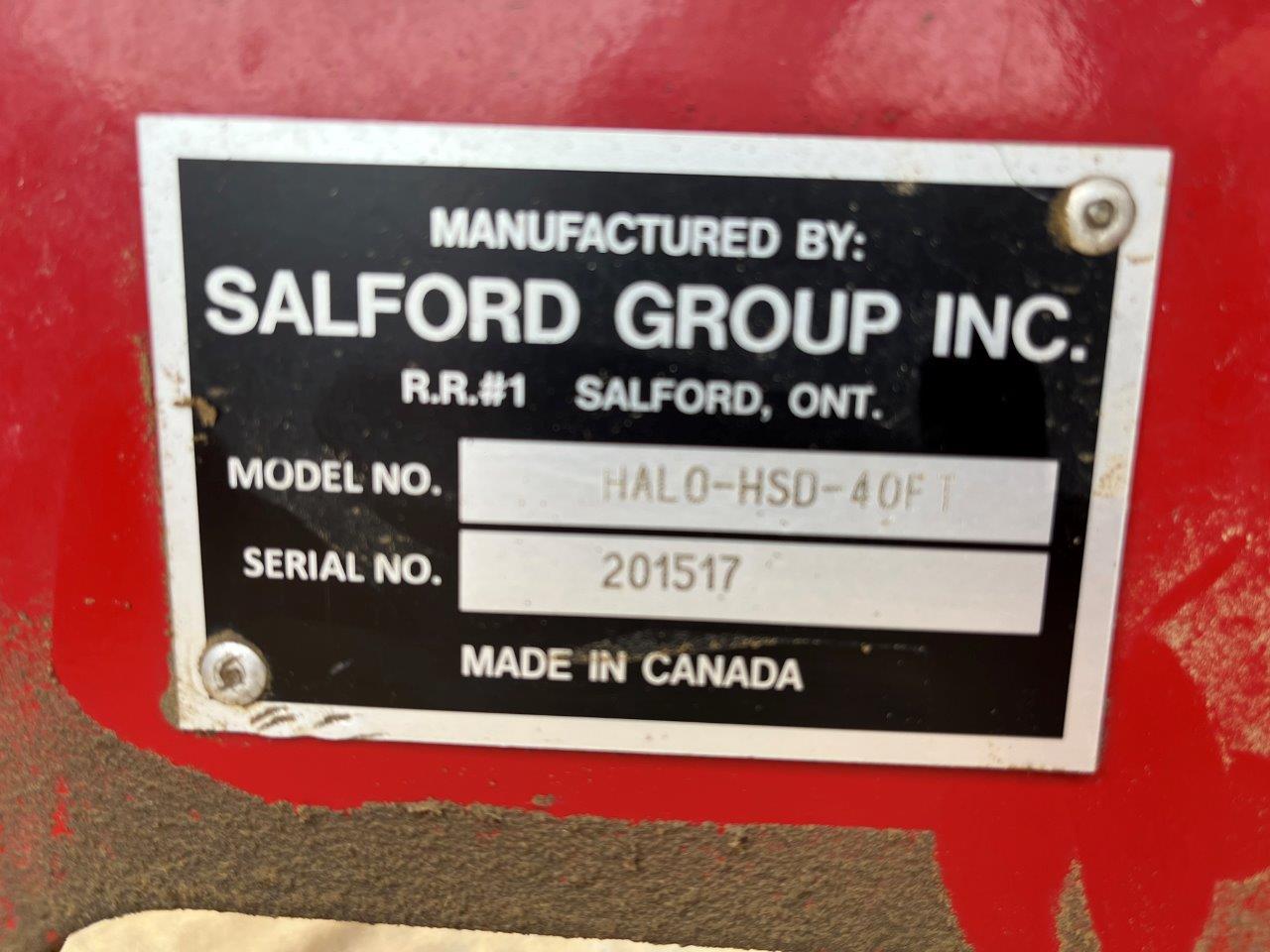 2020 Salford Halo - HSD - 40' Vertical Tillage