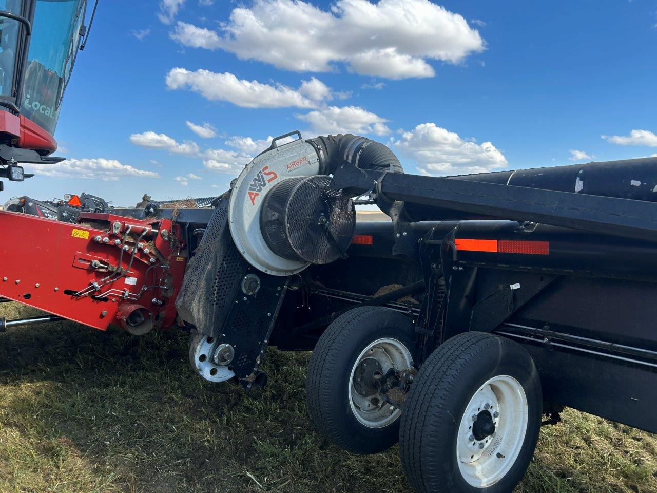 2018 MacDon FD140 DK CNH-21 w/ AWS Air Reel Header Draper Flex