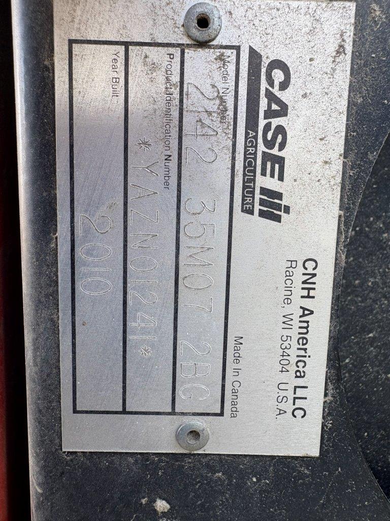 2010 Case IH 2142-35 SK JD-21 Header Draper