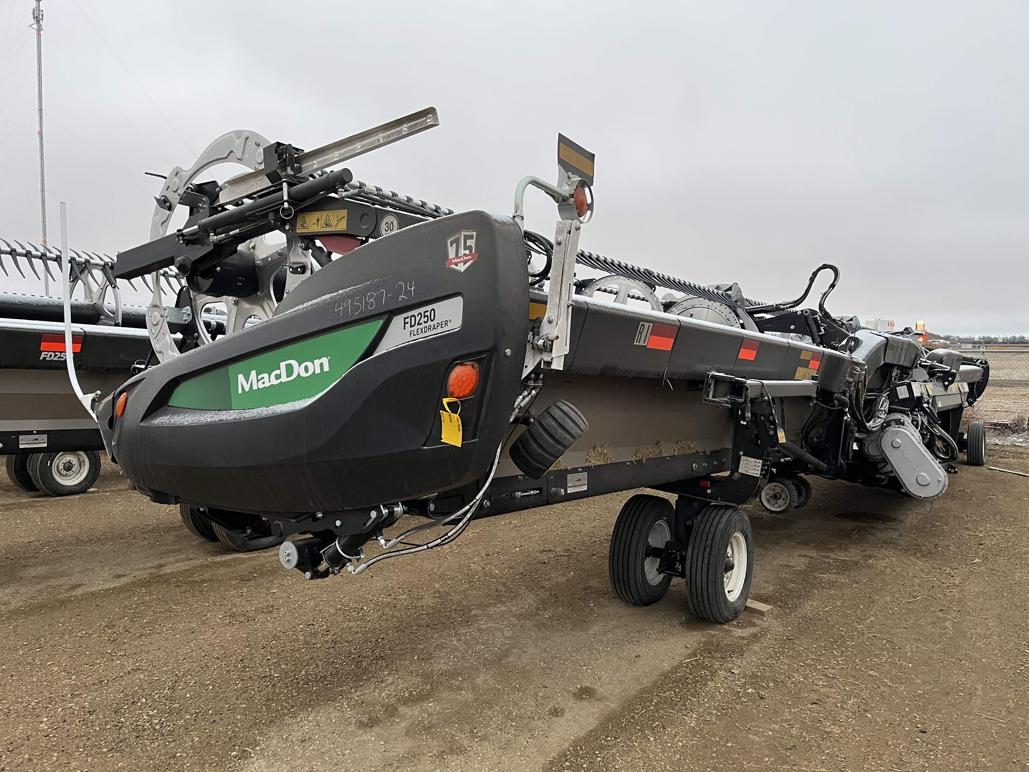 2024 MacDon FD250 JD-X9 Header Draper Flex