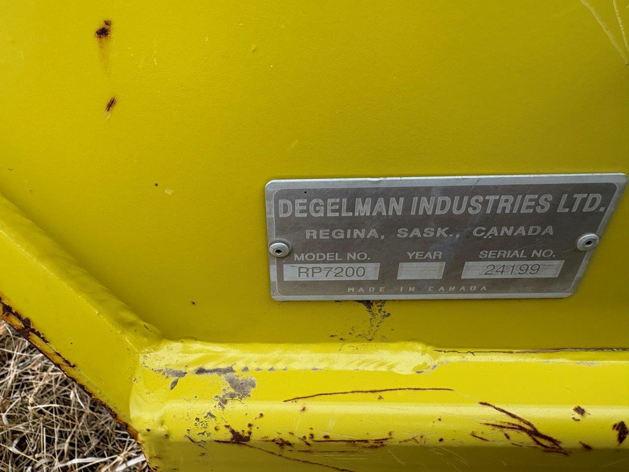 2010 Degelman RP7200 Rock Picker