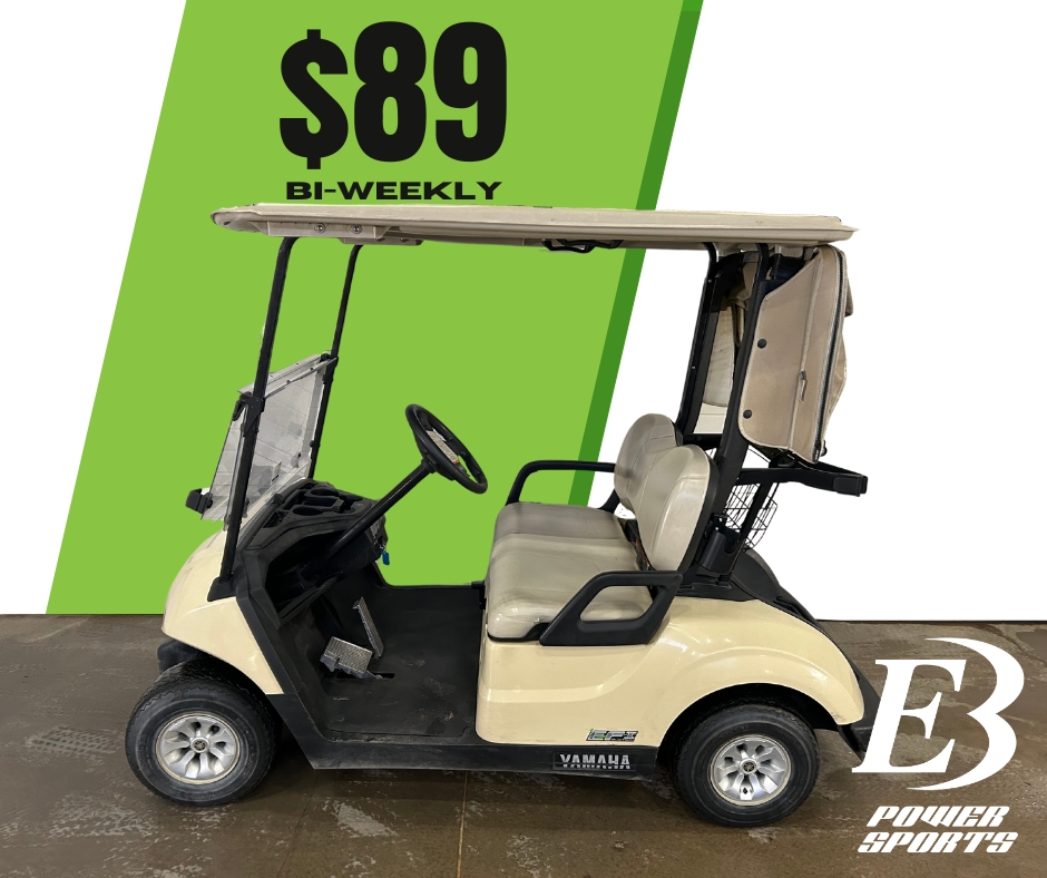 2018 Yamaha Drive 2 - EFI Quietech Golf Cart