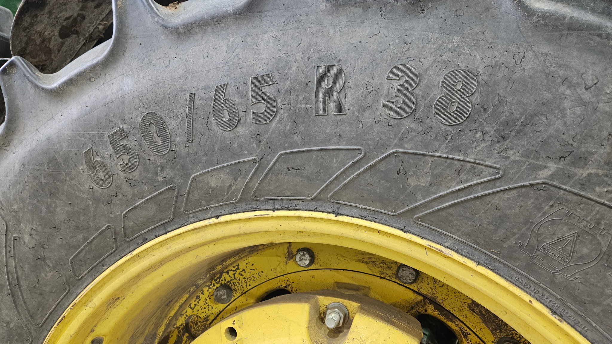 2019 John Deere 6155M Cab Tractor