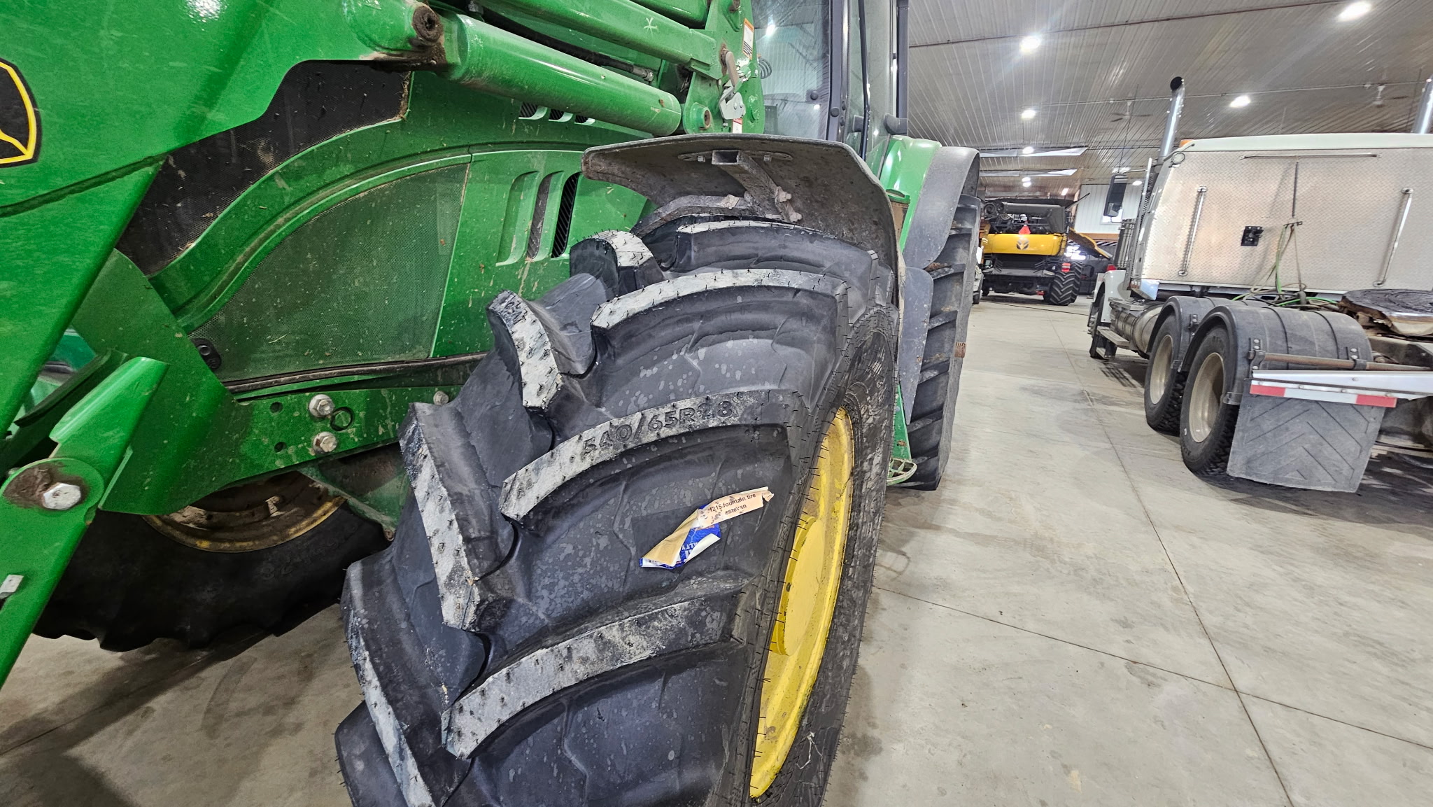 2019 John Deere 6155M Cab Tractor