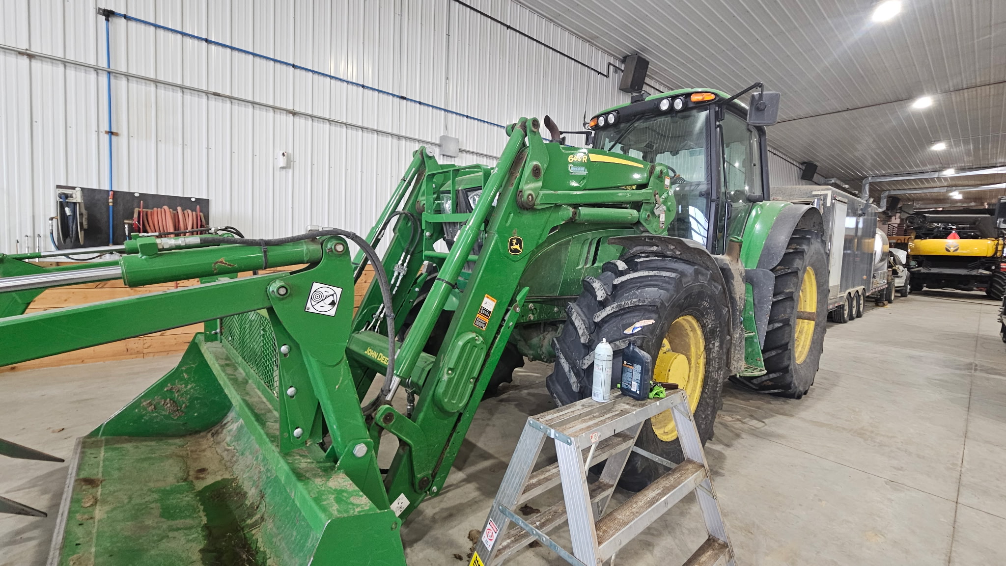2019 John Deere 6155M Cab Tractor