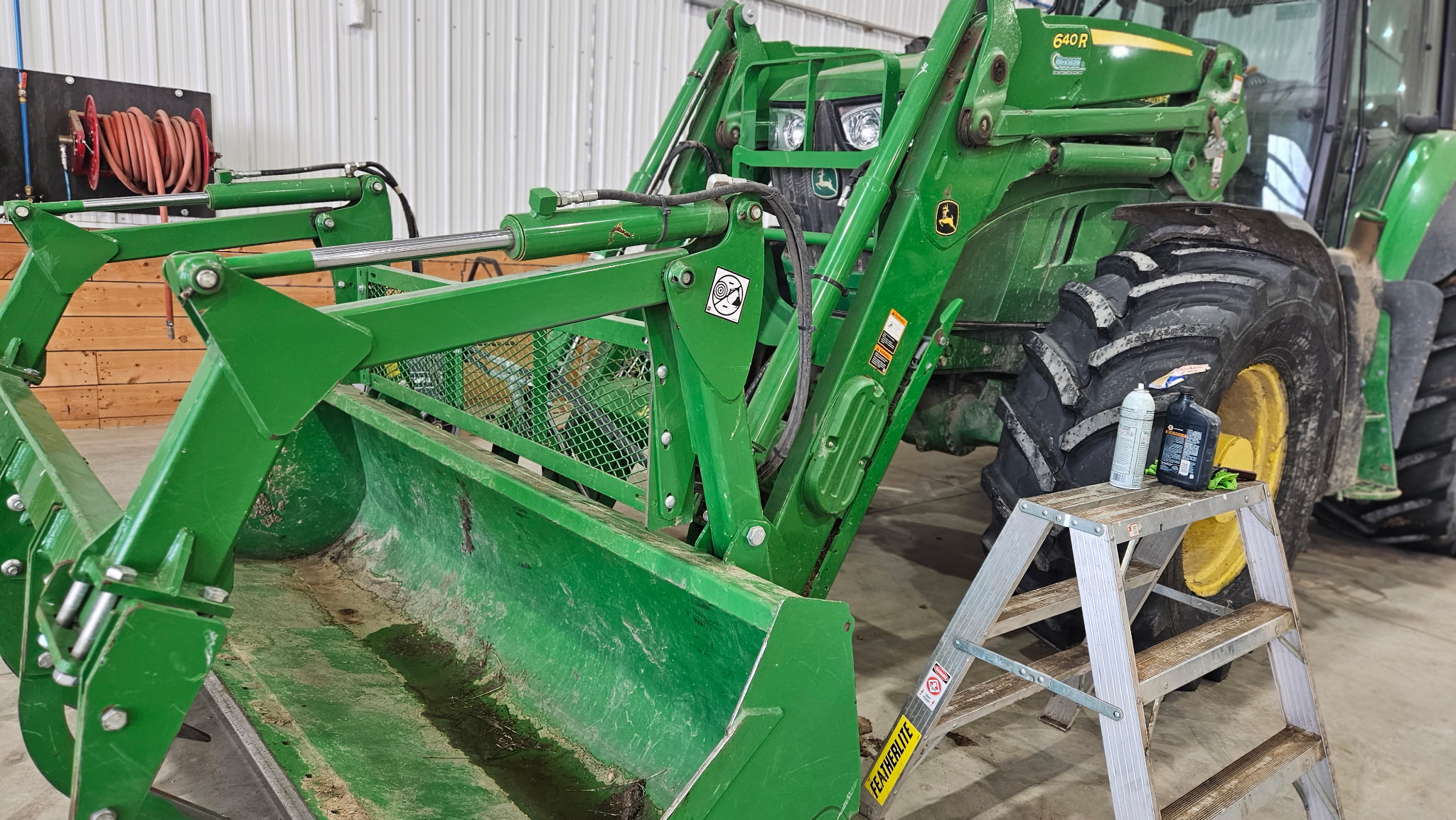 2019 John Deere 6155M Cab Tractor