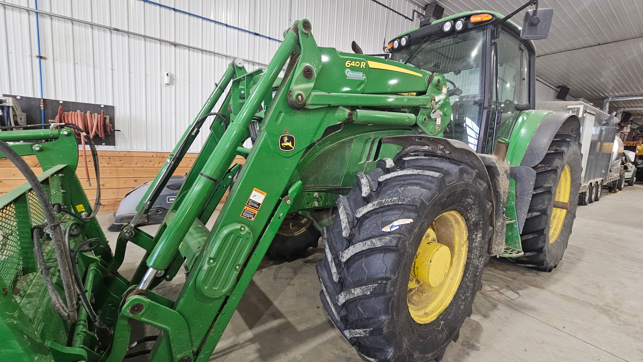 2019 John Deere 6155M Cab Tractor