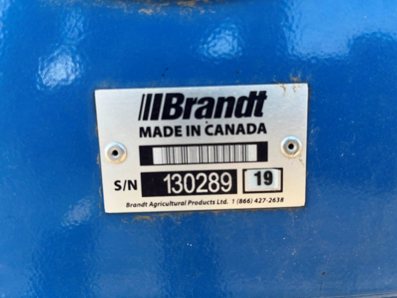 2019 Brandt 1380HP+ Grain Auger