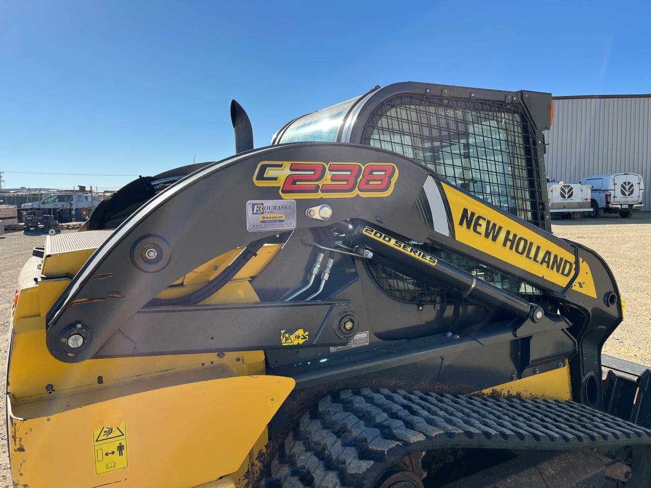 2017 New Holland C238 Compact Track Loader