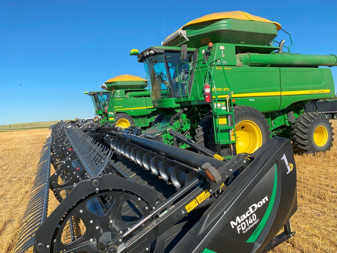 2019 MacDon FD140 DK JD-21 Header Draper Flex