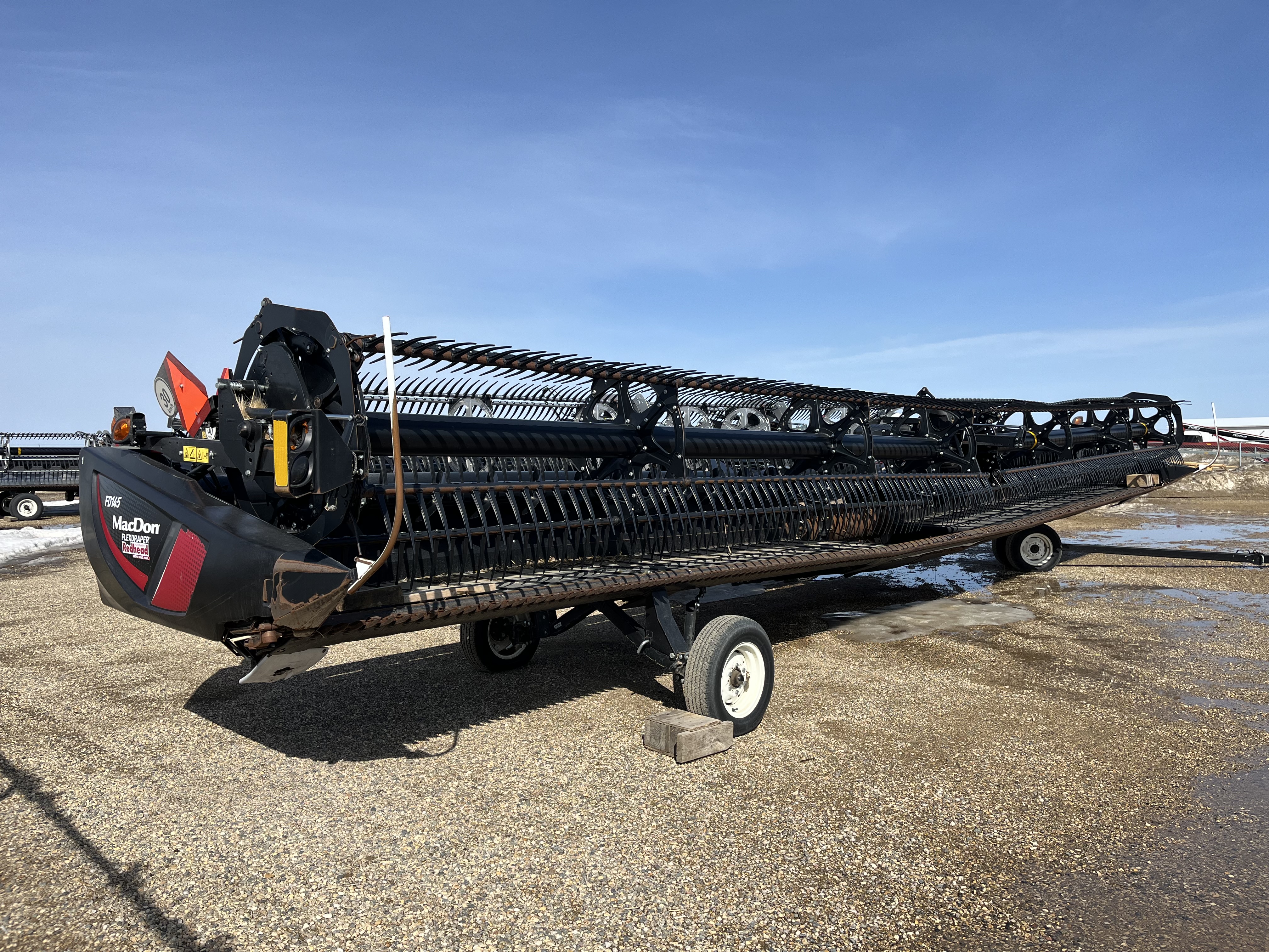 2021 MacDon FD145 DK CNH-21 Header Draper Flex