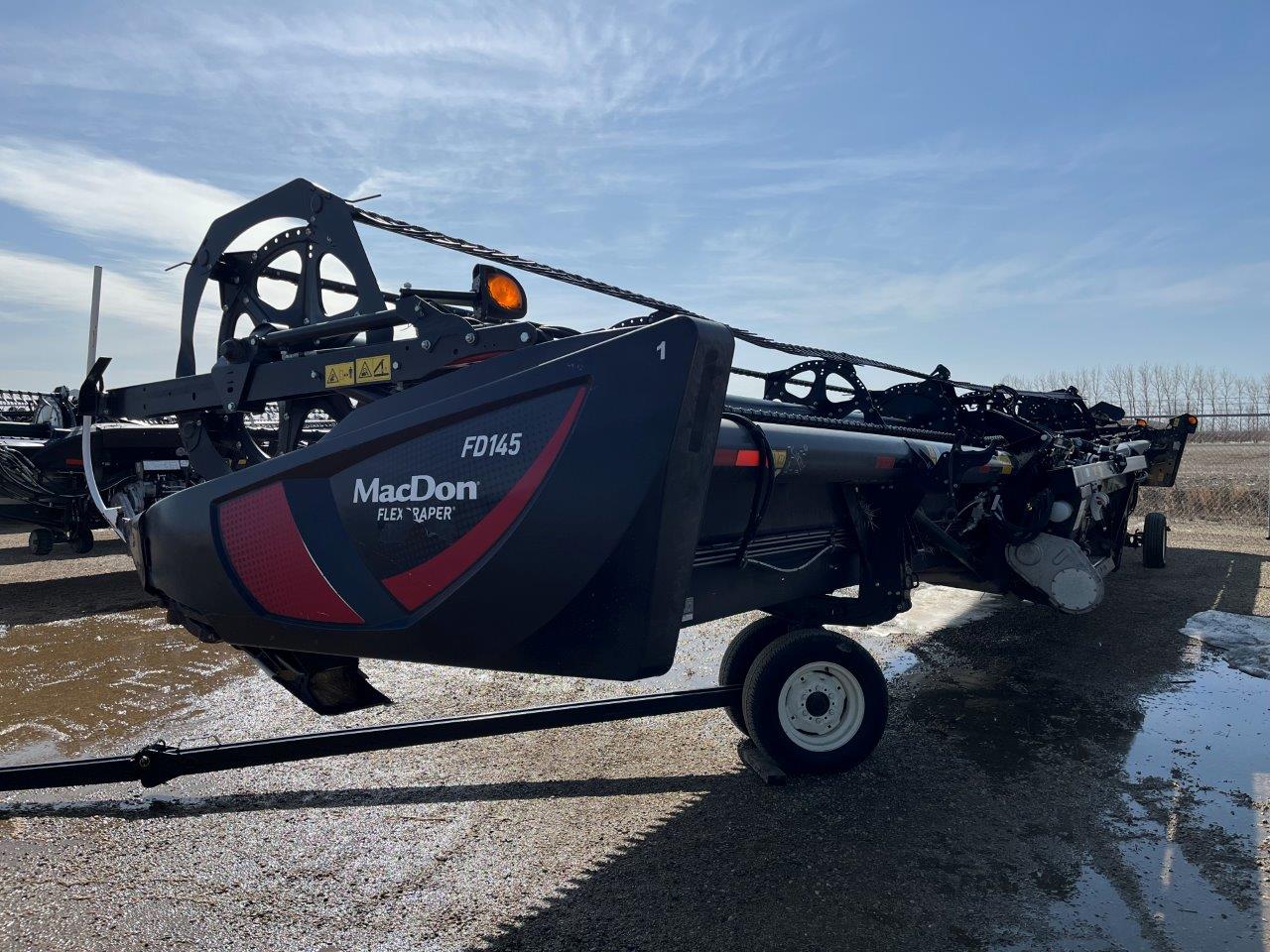 2021 MacDon FD145 DK CNH-21 Header Draper Flex