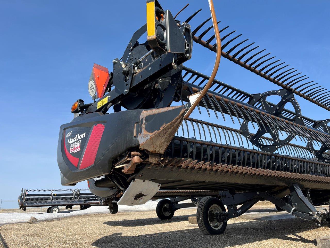 2021 MacDon FD145 DK CNH-21 Header Draper Flex