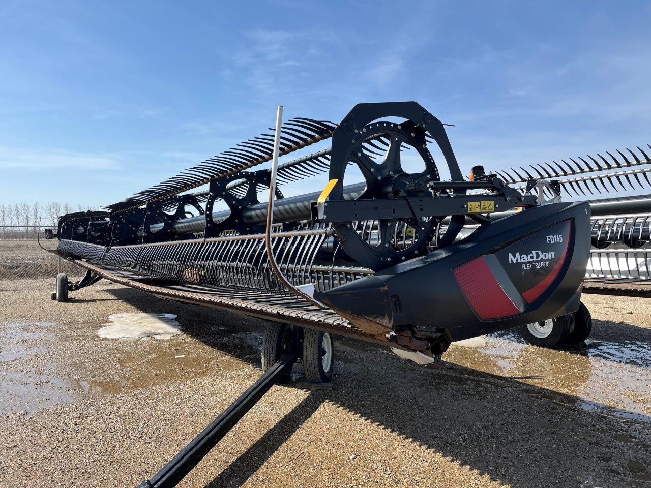 2021 MacDon FD145 DK CNH-21 Header Draper Flex