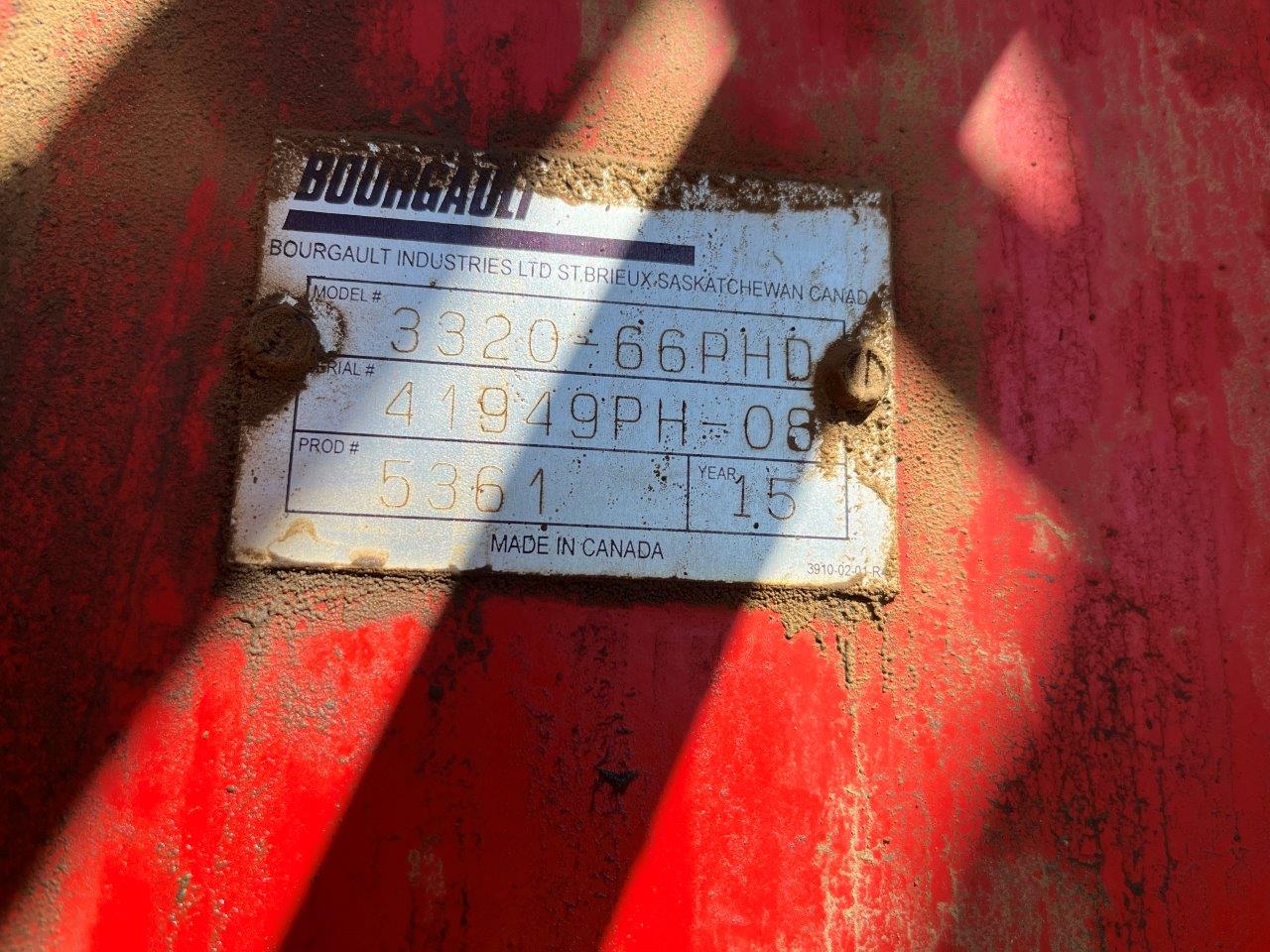 2015 Bourgault 3320QDA 66'10" w/ 6550ST Air Drill