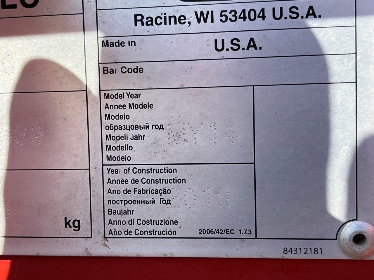 2014 New Holland H7150-18' Mower Conditioner