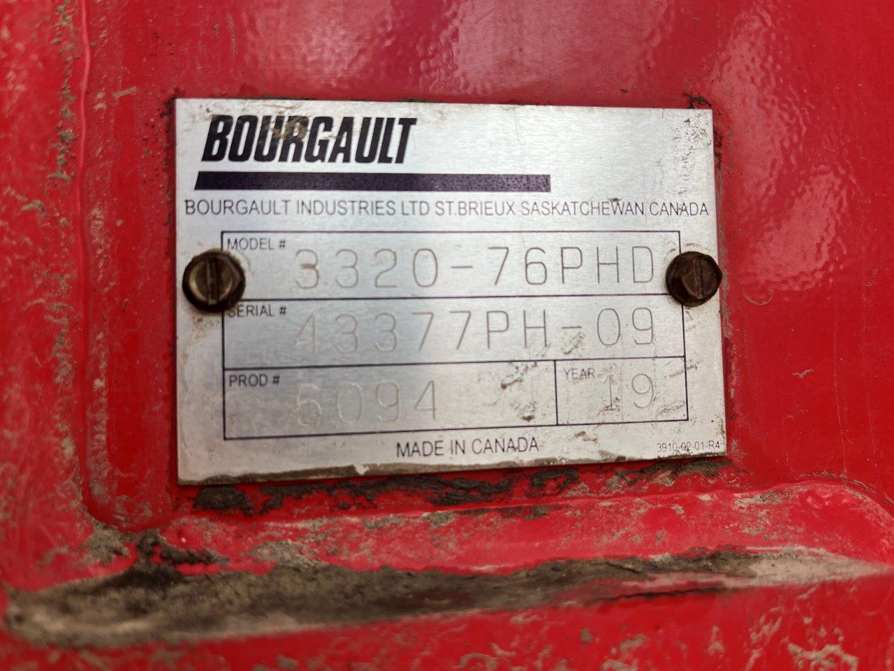 2019 Bourgault 3320QDA 76'12" w/ L7800 Air Drill