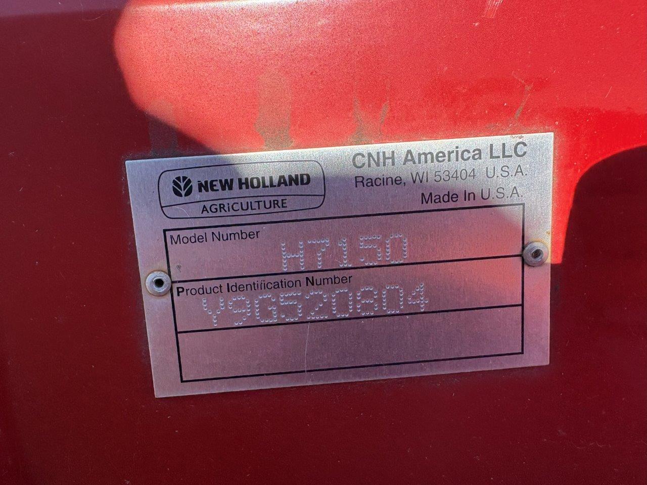 2009 New Holland H7150 - 18' Mower Conditioner