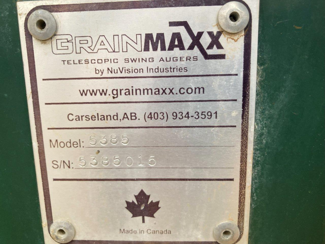 2017 GrainMaxx 5385 Grain Auger