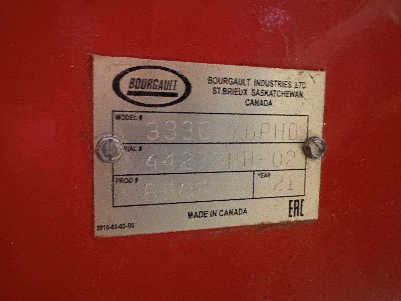 2021 Bourgault 3330 SE PLX 76'12" w/ 9950 Air Drill