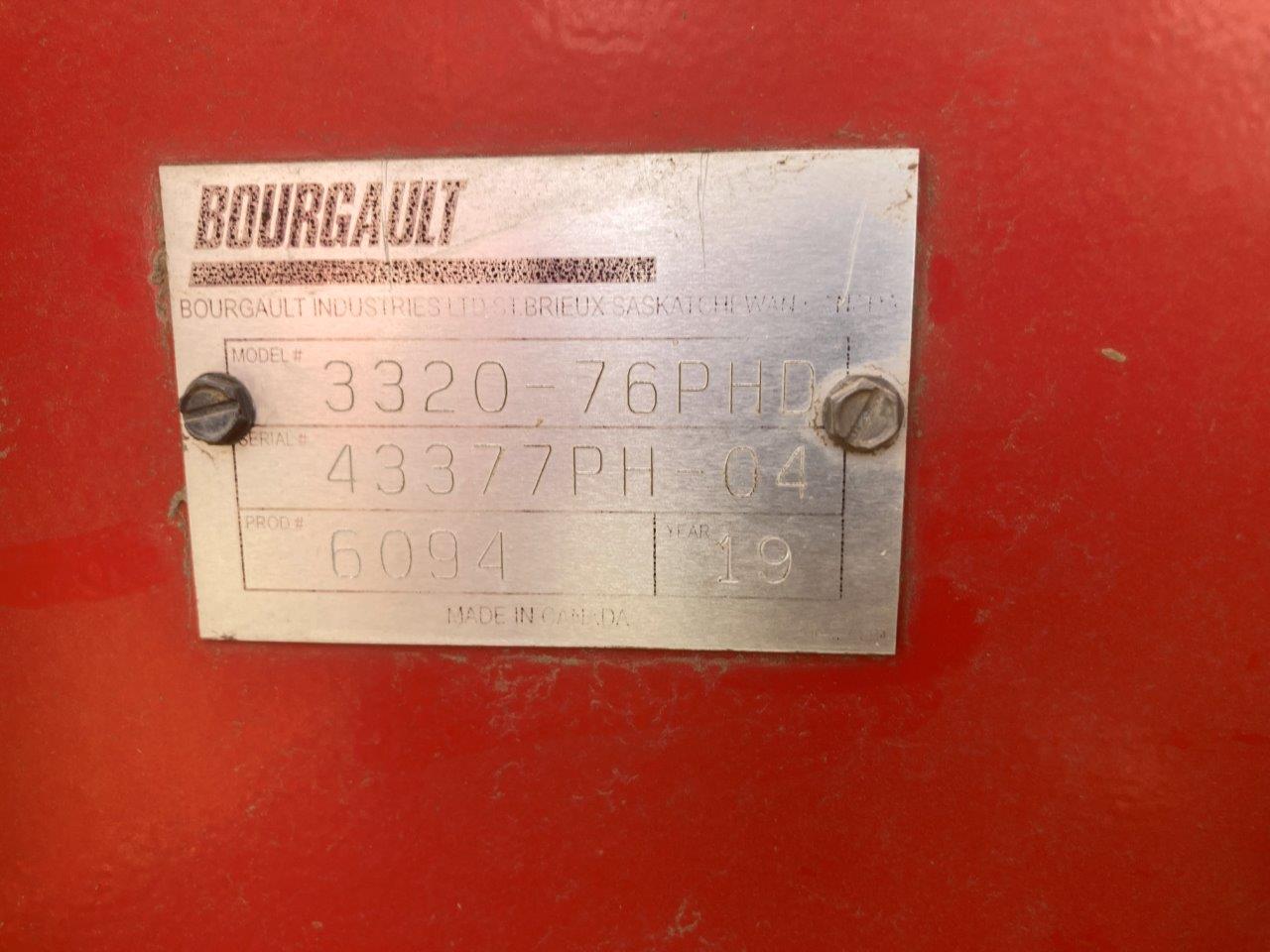 2019 Bourgault 3320XTC 76'12" w/ 7950 Air Drill