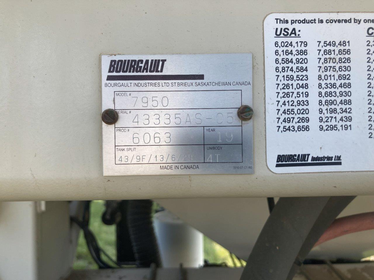 2019 Bourgault 3320XTC 76'12" w/ 7950 Air Drill