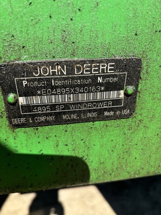 2008 John Deere 4895 Windrower