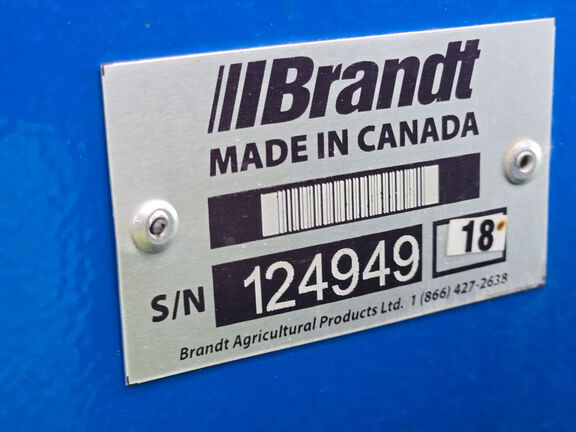 2018 Brandt 16105-HP Grain Auger