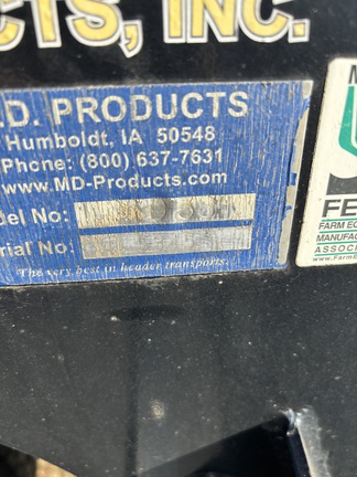 2015 MTD HD38 Header Transport