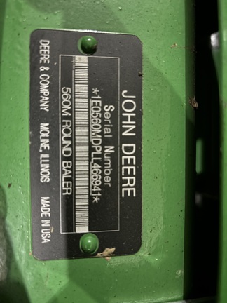 2020 John Deere 560M Baler/Round