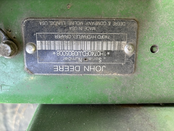 2019 John Deere 740FD Header Combine