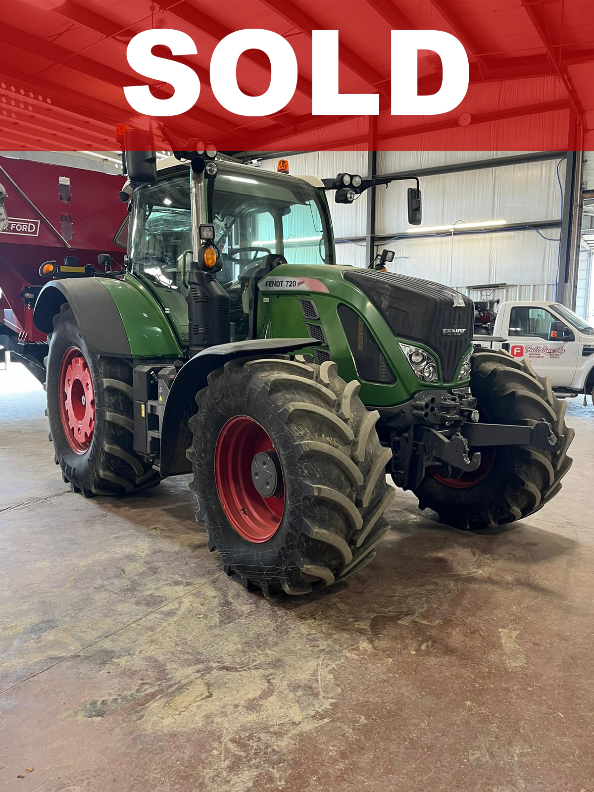 2017 Fendt 720S4 Tractor