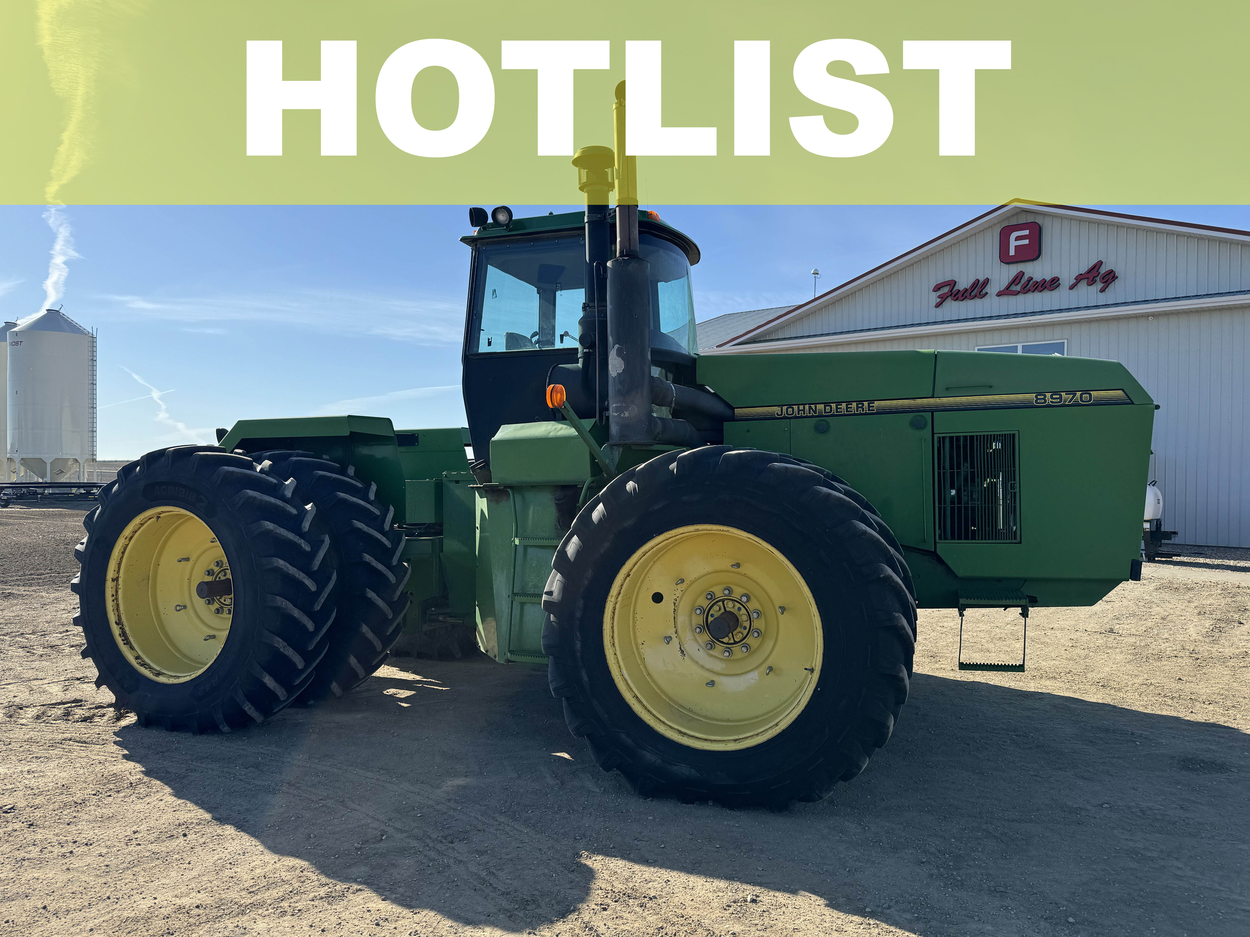 1993 John Deere 8970 Tractor 4WD