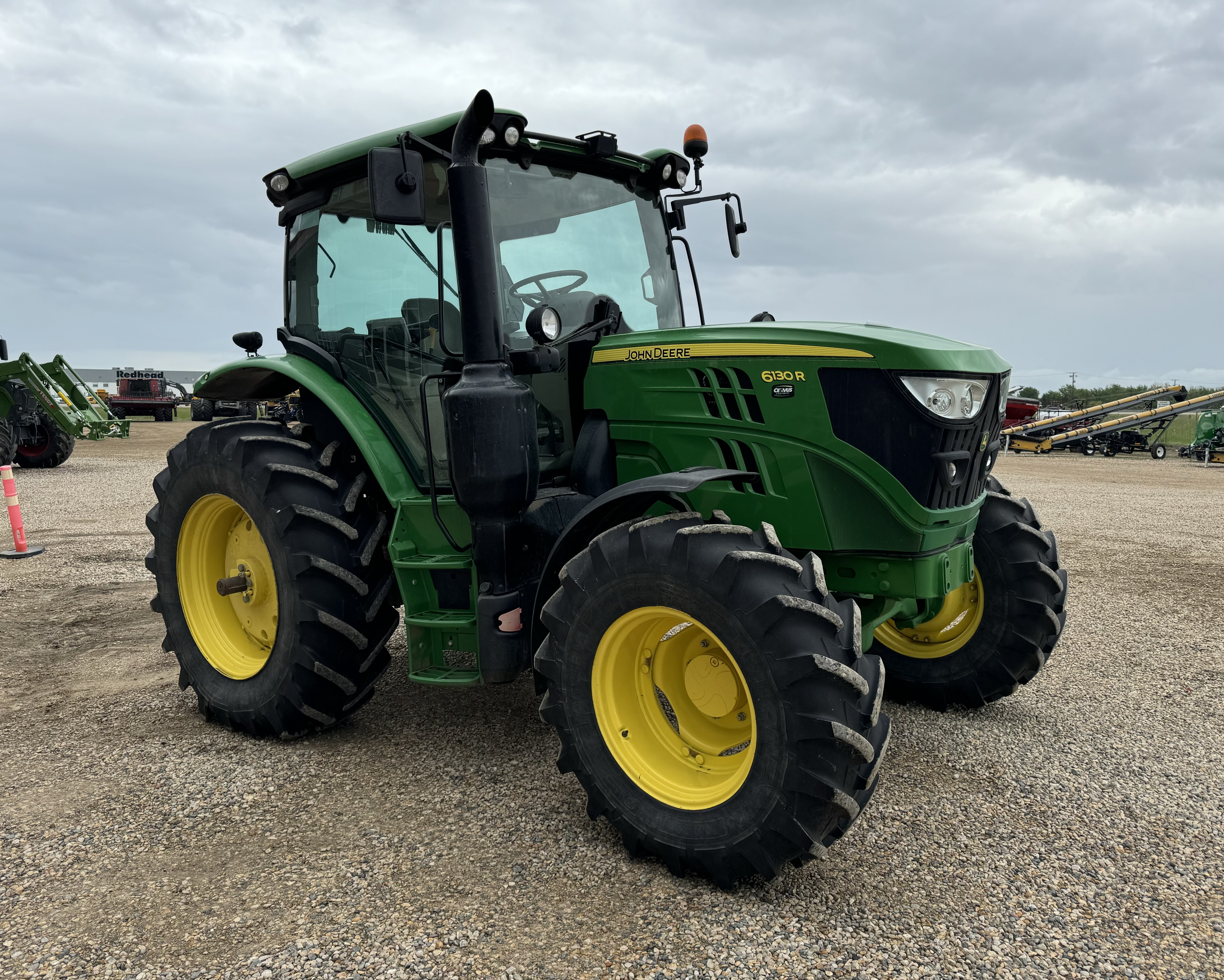 2017 John Deere 6130R Cab Tractor