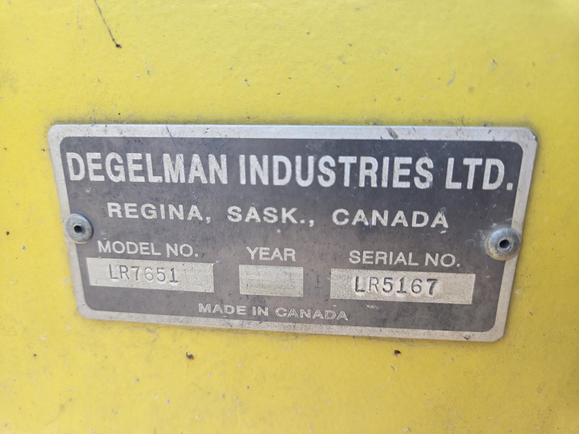 2012 Degelman LR7651 Land Roller