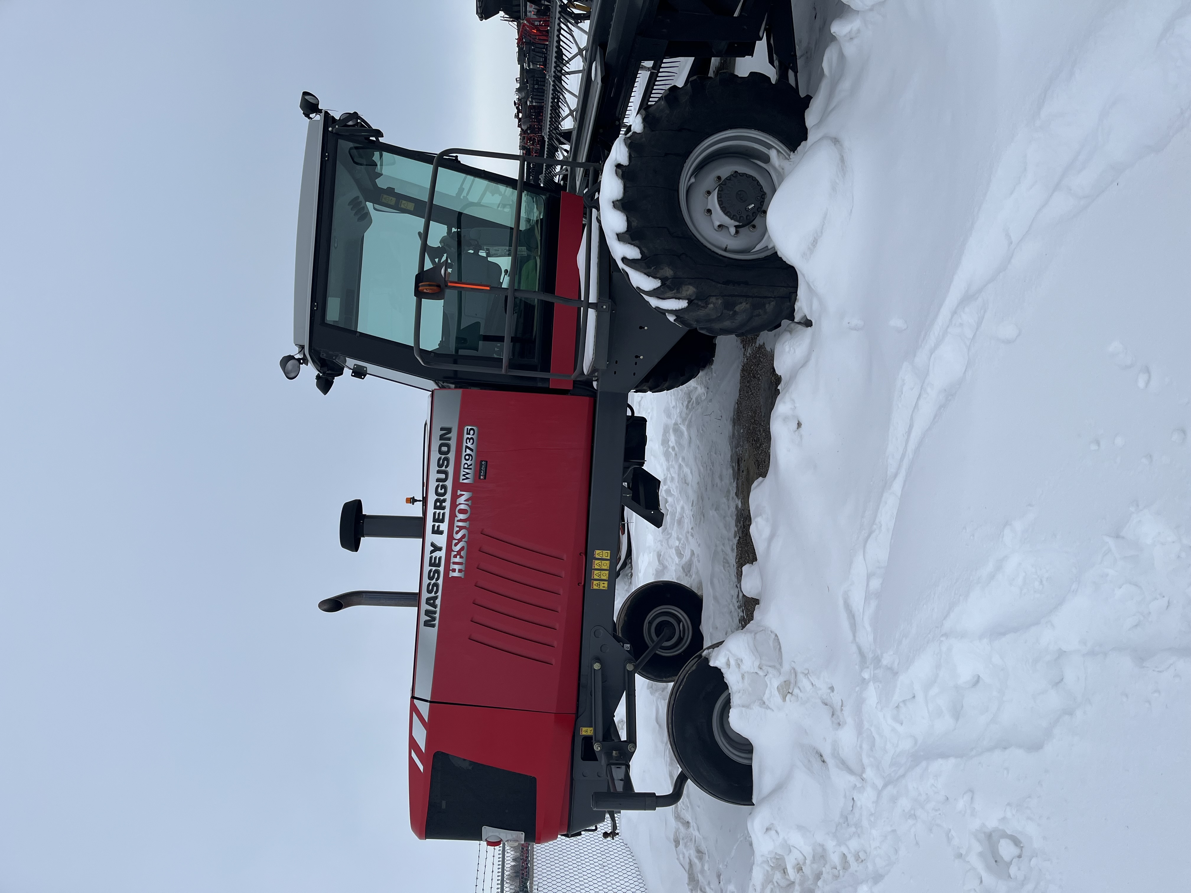 2012 Massey Ferguson WR9735 Windrower