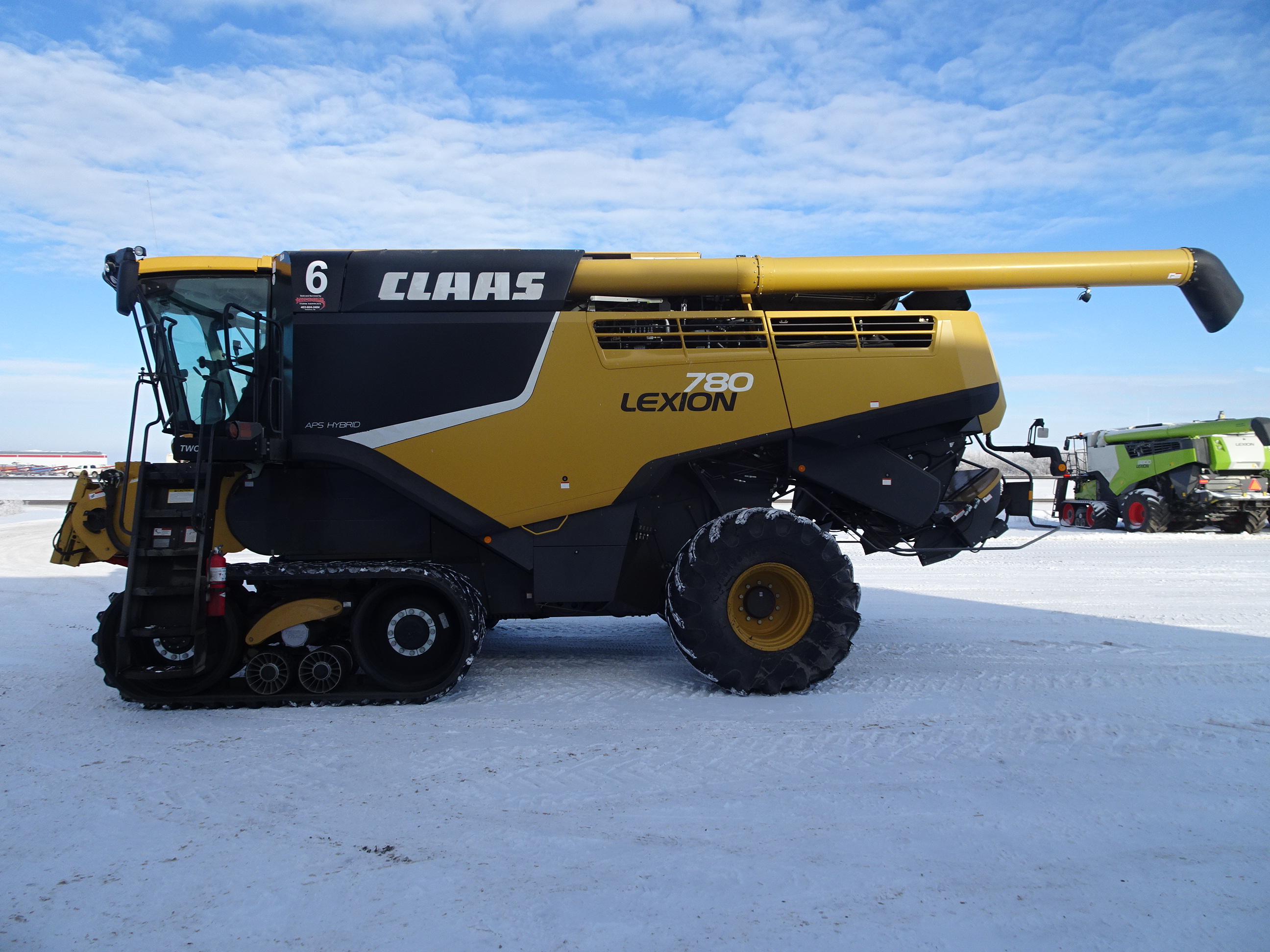 2014 CLAAS 780TT Combine