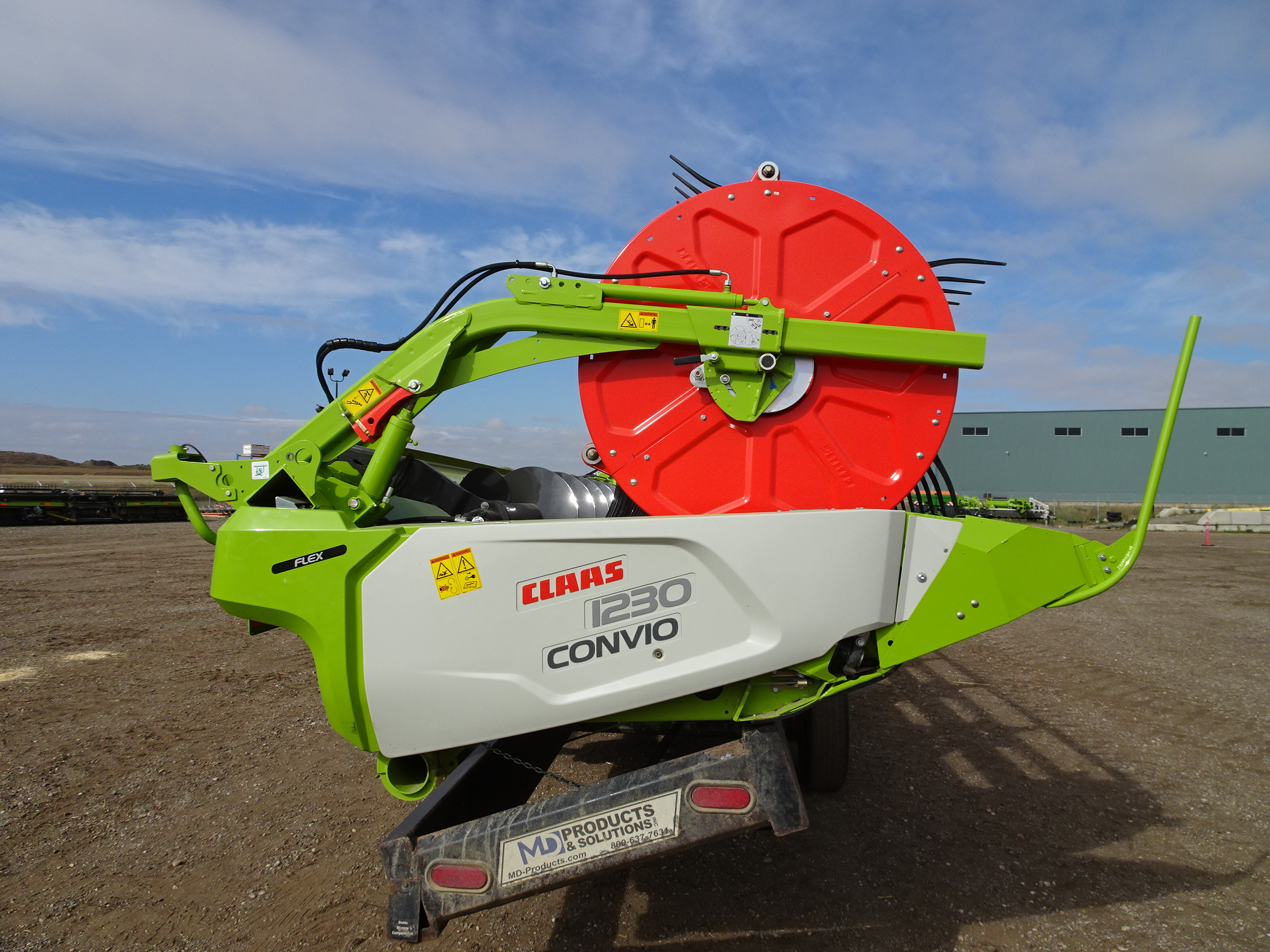 2022 CLAAS Convio Flex 1230 Header Draper