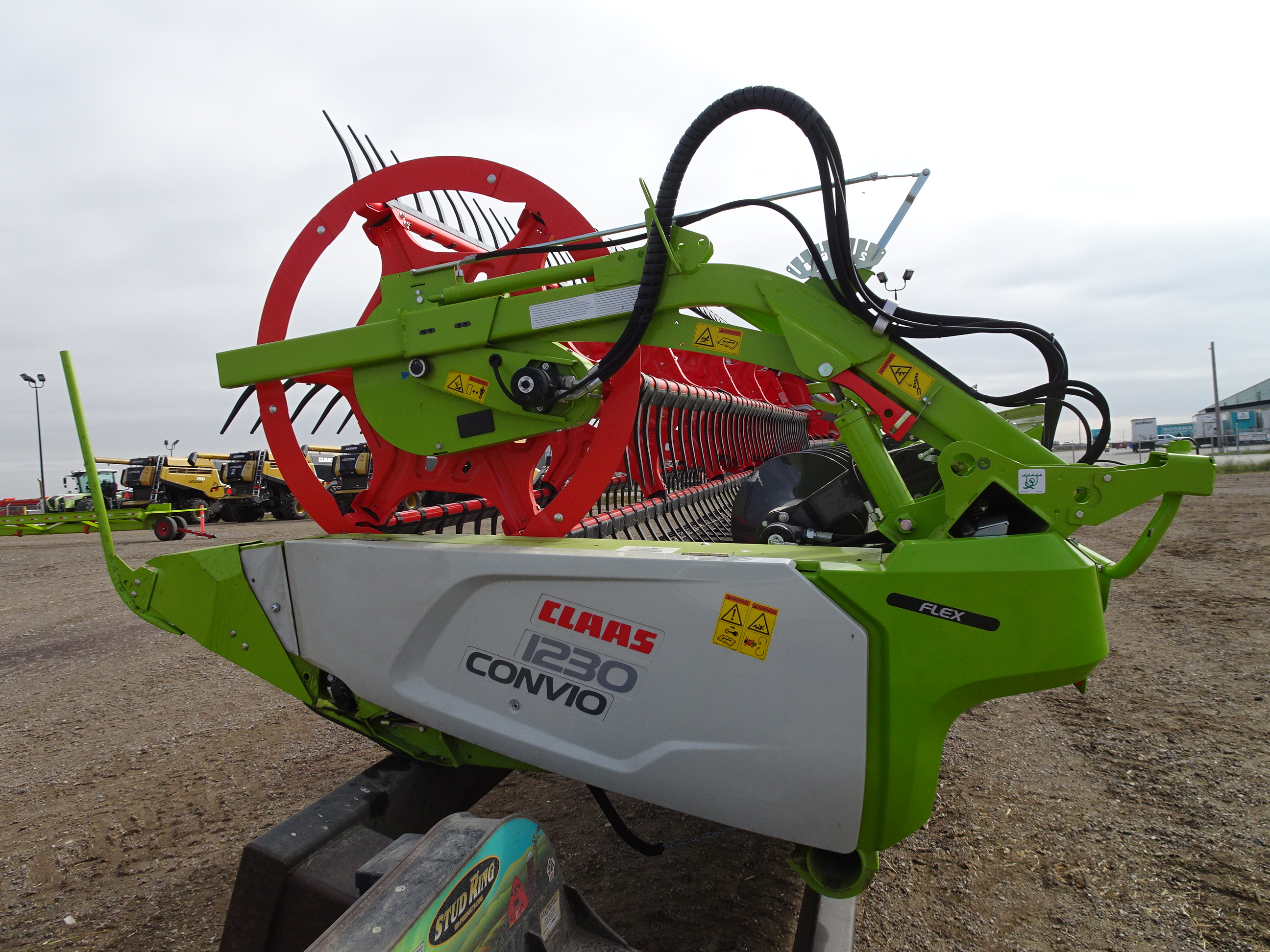 2022 CLAAS Convio Flex 1230 Header Draper