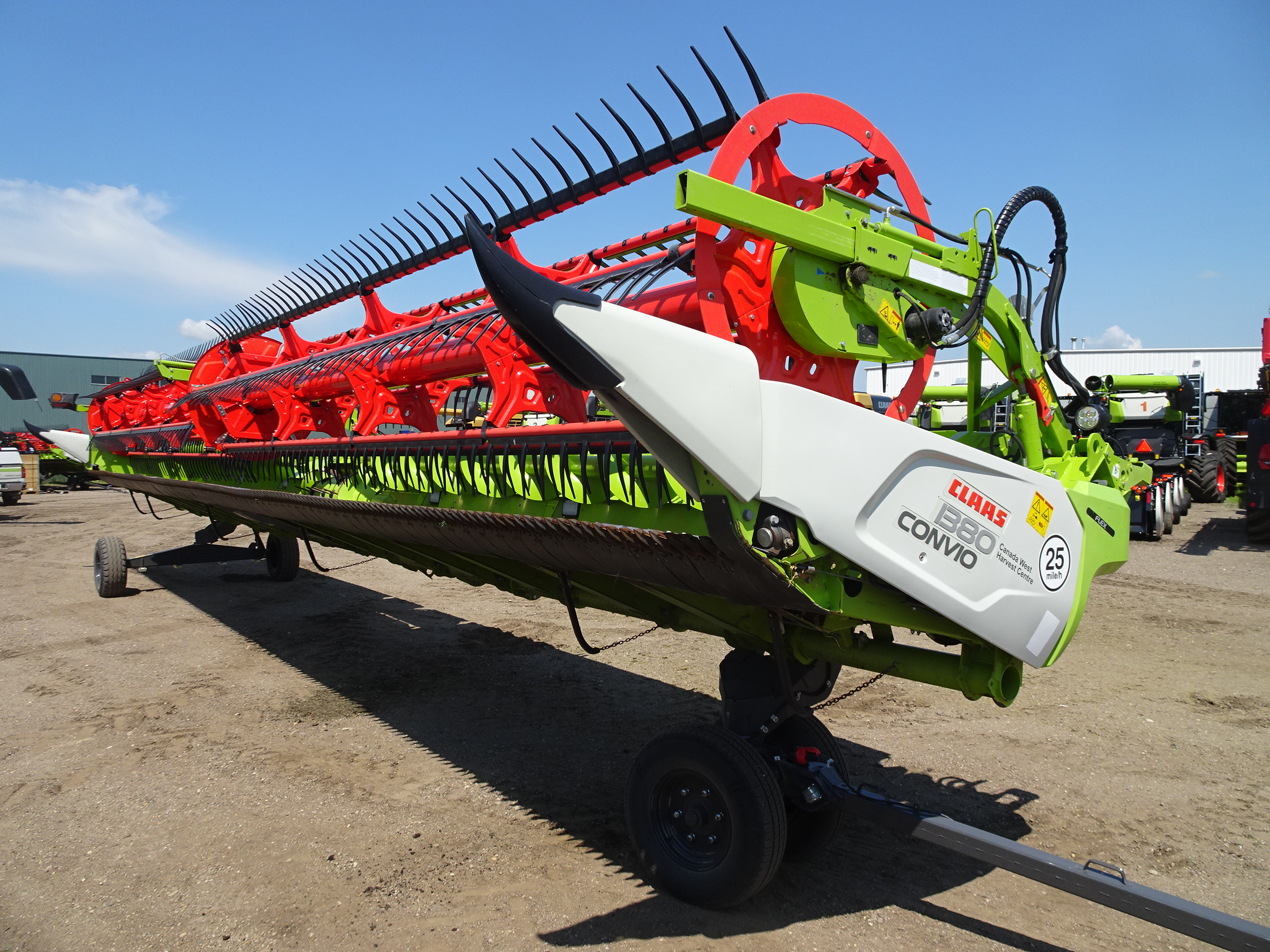 2023 CLAAS Convio Flex 1380 Header Combine