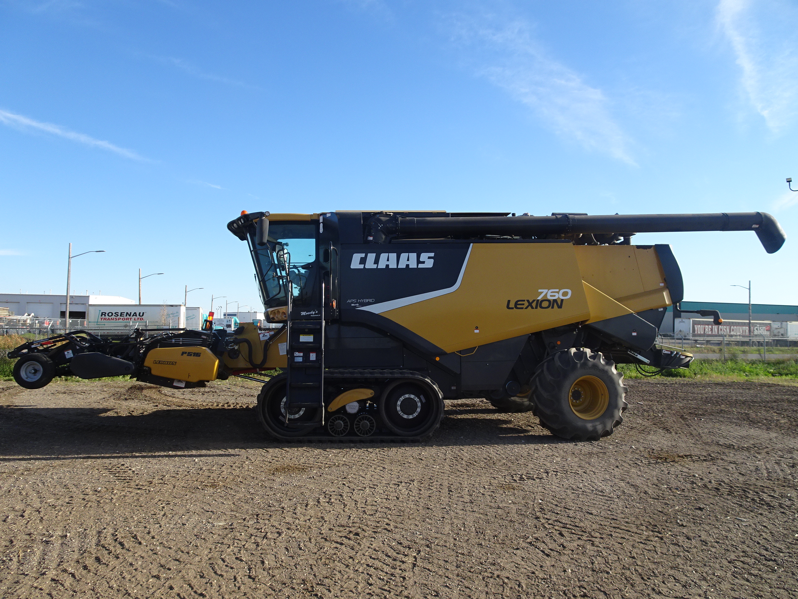 2013 CLAAS 760TT Combine