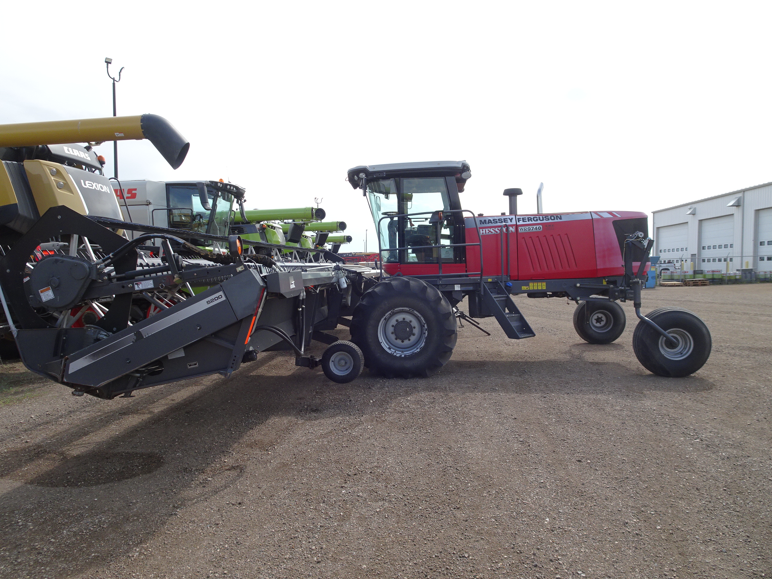 2013 Massey Ferguson WR9740 Windrower