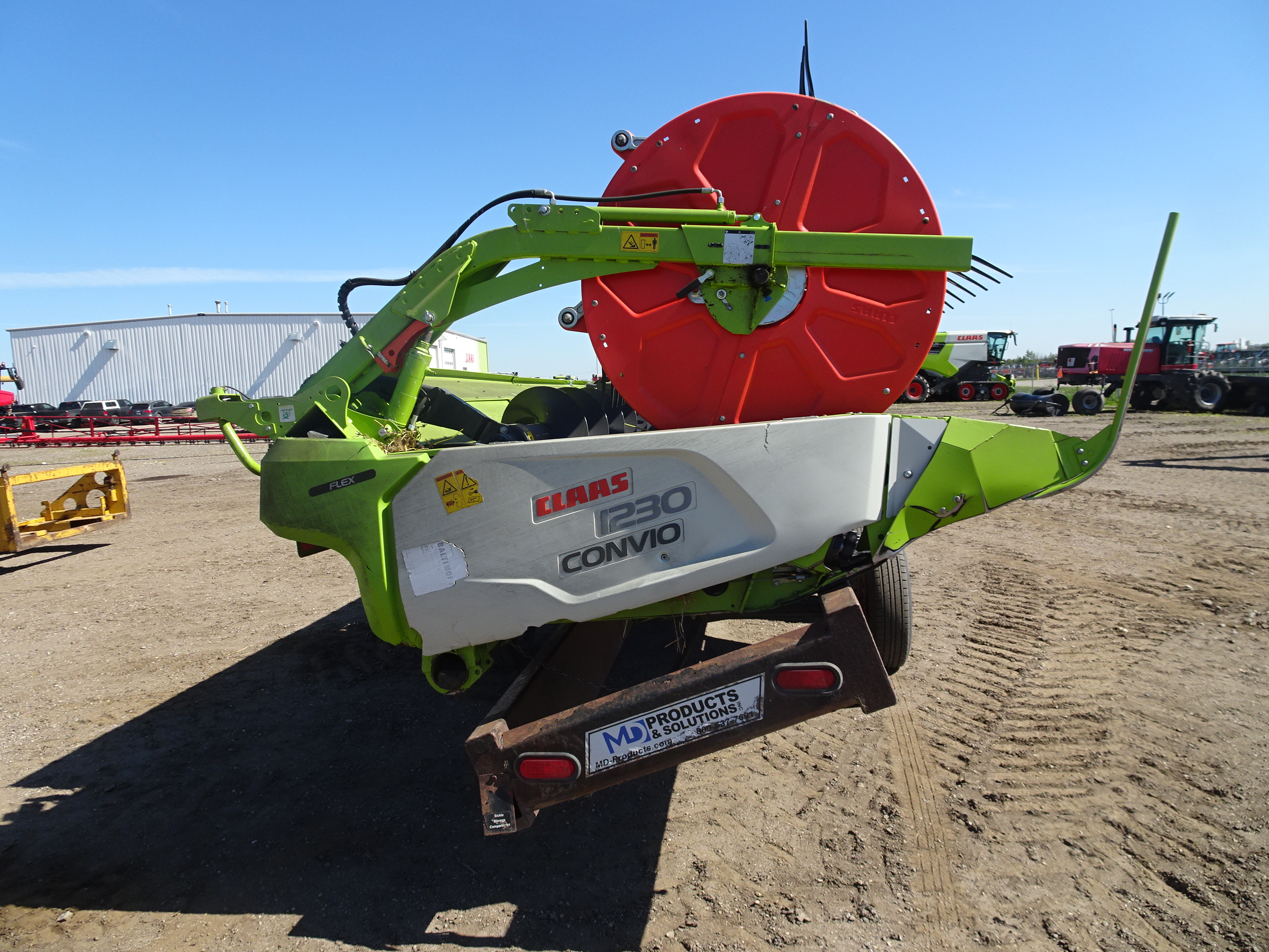 2022 CLAAS Convio Flex 1230 Header Combine