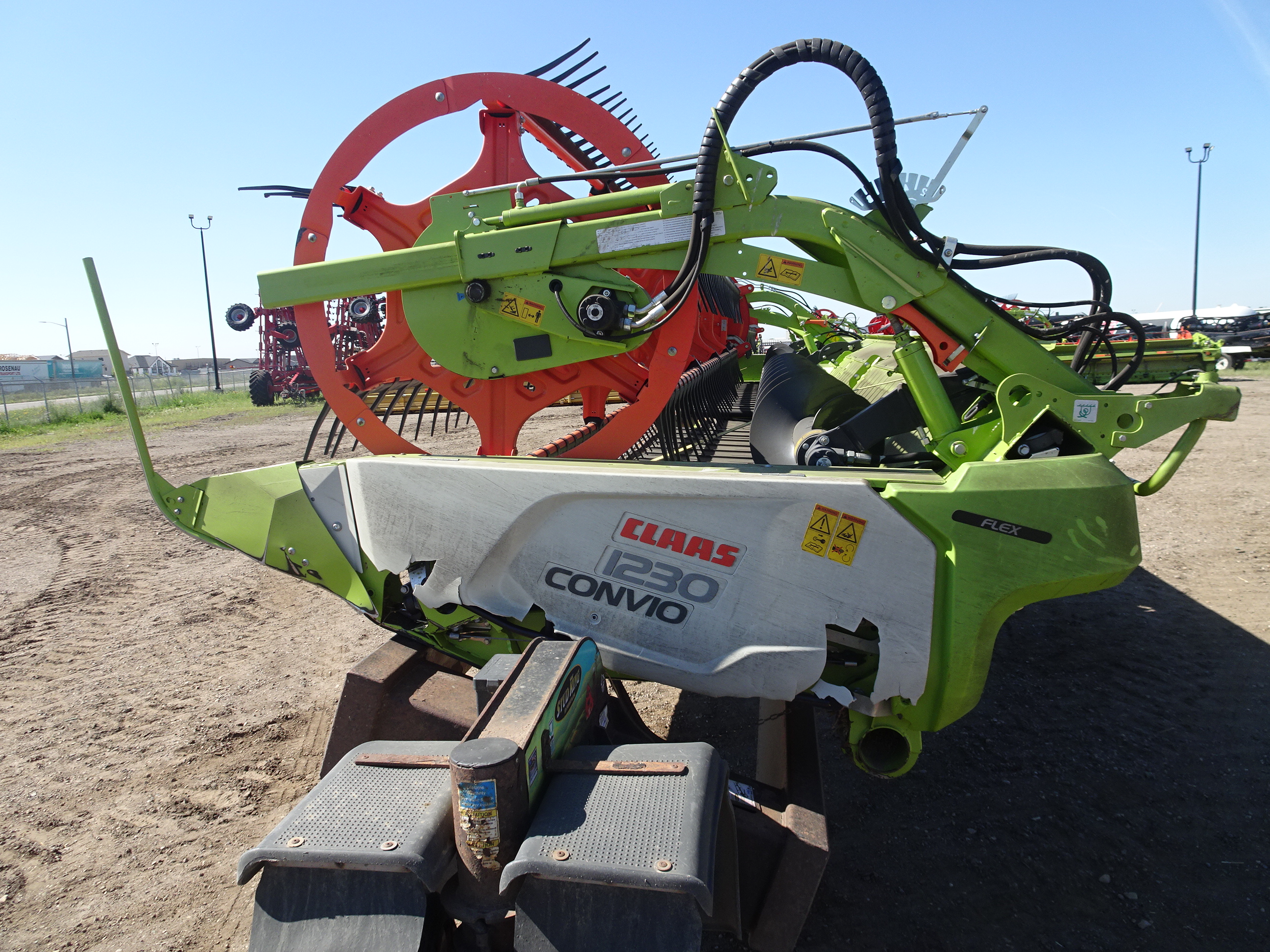 2022 CLAAS Convio Flex 1230 Header Combine