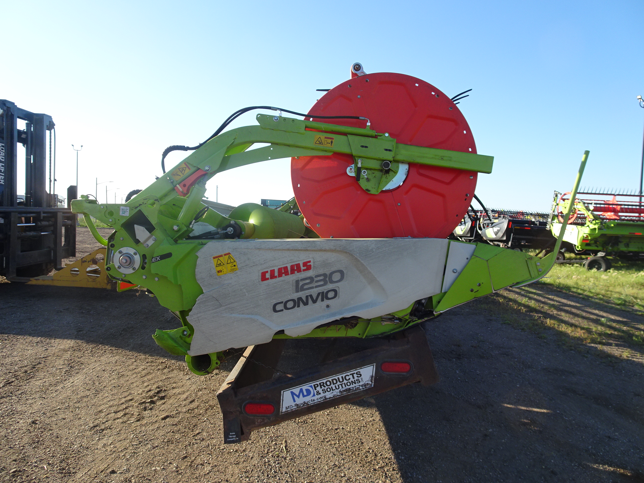 2022 CLAAS Convio Flex 1230 Header Combine
